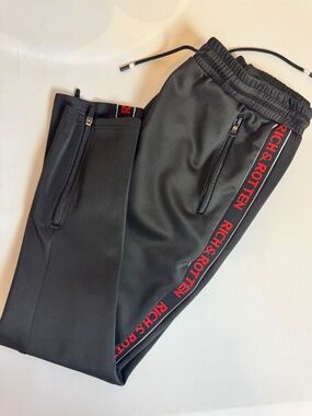 Black Rich & Rotten Trackpants Joggers XXL Men's